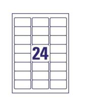 Etiket avery l7159-250 63.5x33.9mm wit 6000st - thumbnail