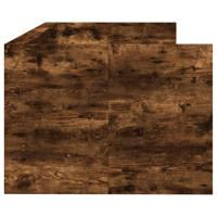 Slaapbank met lades zonder matras 100x200 cm gerookt eikenkleur - thumbnail