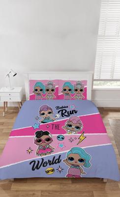 L.O.L Surprise Tweepersoons Dekbedovertrek 200 x 200 cm L.O.L Surprise Tweepersoons Dekbedovertrek 200 x 200 cm