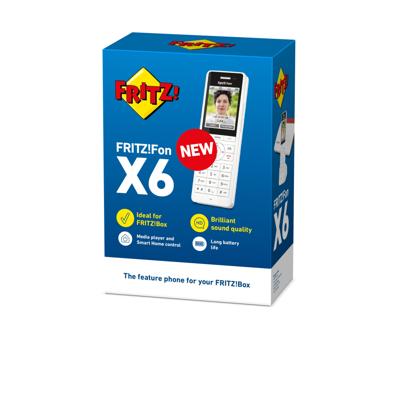 FRITZ!FON X6 DECT HANDSET (WIT) FRITZ!FON X6 DECT HANDSET (WIT)