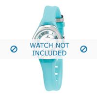 Horlogeband Calypso K5163-D Kunststof/Plastic Turquoise 10mm - thumbnail