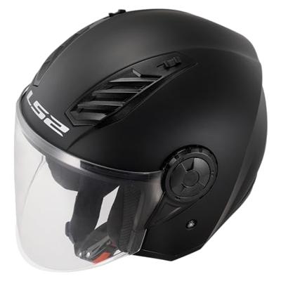 LS2 "of616 airflow ii solid" jethelm helmet airflow ii of6 solid sw matt gr. xl