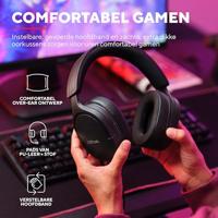 Trust GXT 489 Fayzo Over Ear headset Kabel Stereo Zwart Ruisonderdrukking (microfoon) Zwenkbare oorschelpen, Volumeregeling, Microfoon uitschakelbaar (mute), - thumbnail