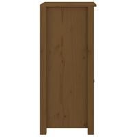 Dressoir 40x35x80 cm massief grenenhout honingbruin - thumbnail