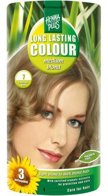 Hennaplus Long Lasting Colour haarkleuring - 07 medium blond Hennaplus Long Lasting Colour haarkleuring - 07 medium blond