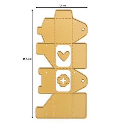 Vaessen Creative • mini snijmallen cadeaudoosje 3st.