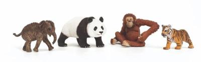Schleich wild life azië starterset - thumbnail
