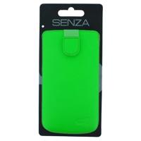 Senza Leather Slide Case Neon Green Size XXL - thumbnail