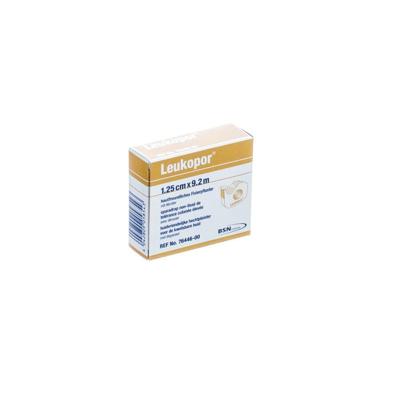 Leukopor Hechtpleister 9.2m x 1.25cm +D 76447 1 Stuks