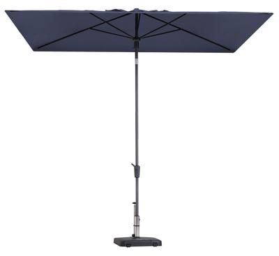 Parasol Mikros Luxe Rechthoek 200x300cm - Saffier Blauw
