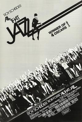 Poster -Roy Scheider in All that Jazz, Originele Filmposter geleverd in kartonnen koker Poster -Roy Scheider in All that Jazz, Originele Filmposter geleverd in kartonnen koker