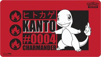 Pokemon TCG Kanto Starter Charmander Playmat