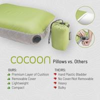 Cocoon Air Core Pillow Hyperlight Kussen Black/Dark Blue OS - thumbnail