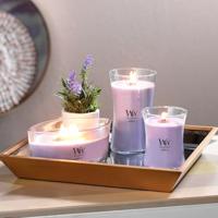 WoodWick lavender spa ellipse candle - thumbnail