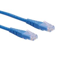 ROLINE Patchkabel Cat.6 UTP (Class E), blauw, 0,5 m - thumbnail