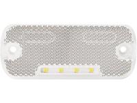 SecoRüt Markeringslicht Open kabeleinden Markeringslicht Voor 12 V, 24 V Wit - thumbnail