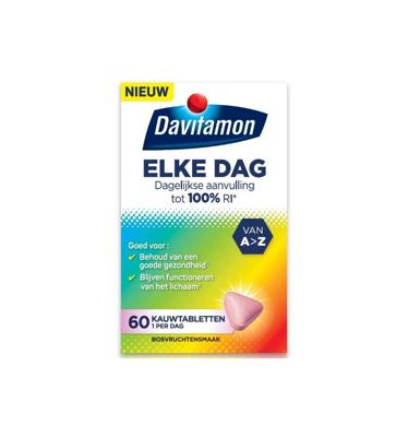 Davitamon Elke Dag Kauwtabletten Davitamon Elke Dag Kauwtabletten