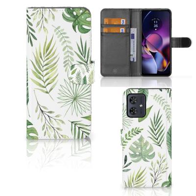 Motorola Moto G54 Hoesje Leaves Motorola Moto G54 Hoesje Leaves