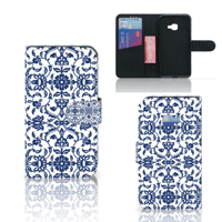 Samsung Galaxy Xcover 4 | Xcover 4s Hoesje Flower Blue - thumbnail