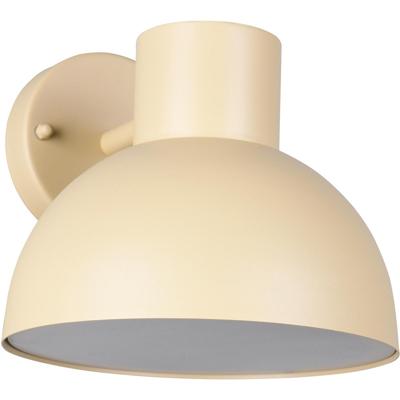LED Tuinverlichting - Wandlamp Buitenlamp - Trion Beele - E27 Fitting - Rond - IP44 - Zand - Aluminium