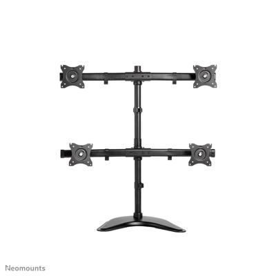 Neomounts NM-D335D4BLACK Monitor-tafelbeugel 25,4 cm (10) - 68,6 cm (27) Kantelbaar, Zwenkbaar Zwart Neomounts NM-D335D4BLACK Monitor-tafelbeugel 25,4 cm (10) - 68,6 cm (27) Kantelbaar, Zwenkbaar Zwart