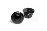 Cinelli Milano Stuurdoppen - Zwart - thumbnail