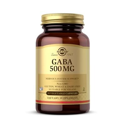 Solgar GABA 500 mg Capsules