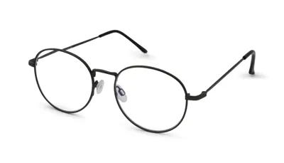 Leesbril Readr. -0041 OVAL-Shiny gun-+4.00 met blauwlichtfilter