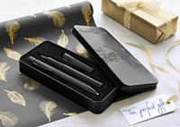 Faber Castell Balpen en Vulpen Grip - Zwart - thumbnail