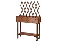 dobar Moestuinbak met rek (Bruin) - thumbnail