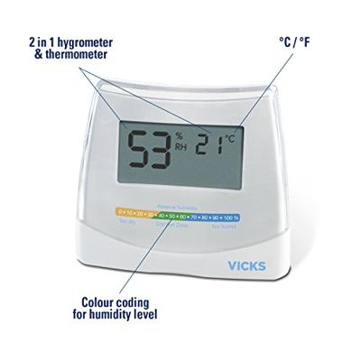 Vicks Hygrometer Thermometer