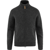 Fjallraven Övik Zip Cardigan Knit Vest Heren Dark Grey XL - thumbnail