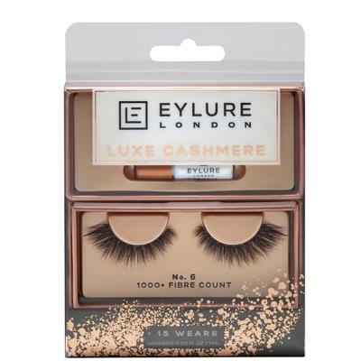Eylure Luxe Cashmere Luxury Strip Lashes With Adhesive Eylure Luxe Cashmere Luxury Strip Lashes With Adhesive