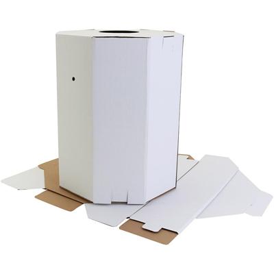 Creativ Company Ton, zonder print, h: 39 cm, 2 stuk/ 1 doos