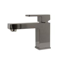 BWS Wastafelmengkraan Square met Clickwaste Chroom - thumbnail