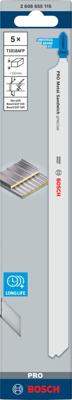Bosch Accessoires pro metal sandwich t1018afp decoupeerzaagbladen | 250 mm | 5 stuks - 2608655115 Bosch Accessoires pro metal sandwich t1018afp decoupeerzaagbladen | 250 mm | 5 stuks - 2608655115