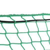 VidaXL Aanhangwagennet elastisch touw 4x2,5 m polypropeen groen - thumbnail