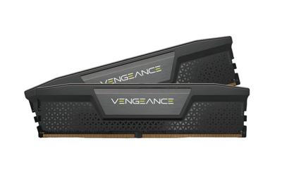 Corsair 32 gb ddr5-6000 kit werkgeheugen (zwart, cmk32gx5m2b6000c30, vengeance, xmp)