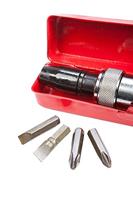 Brüder Mannesmann Slagschroevendraaier in cassette (Hobby) - 179 - thumbnail