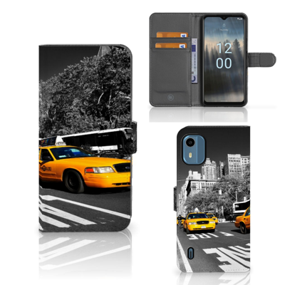 Nokia C12 | Flip Cover | New York Taxi