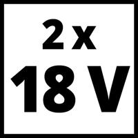 Einhell Power X-Change PXC-Starter-Kit 2x 4,0Ah & Twincharger Kit 4512112 Accu en acculader voor gereedschap 4 Ah Li-ion - thumbnail