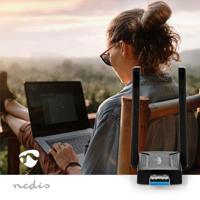 Nedis Netwerk-Dongel | Wi-Fi | AC1200 | 2.4/5 GHz (Dual Band) | USB3.0 | Wi-Fi-snelheid totaal: 1200 Mbps | Windows 10 / Windows 11 / Windows 8 - - thumbnail