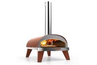 ZiiPa Pizza Oven Piana - Houtgestookt - met Thermometer - Terracotta - voor ø 30 cm pizza's - Roterende pizzasteen - thumbnail