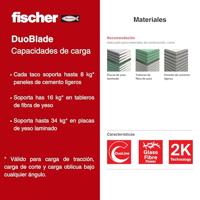 Wandpluggen en schroeven Fischer 44 mm (25 Stuks) - thumbnail