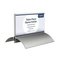 Tafelnaambord europel 52x100mm acryl aluminium - thumbnail