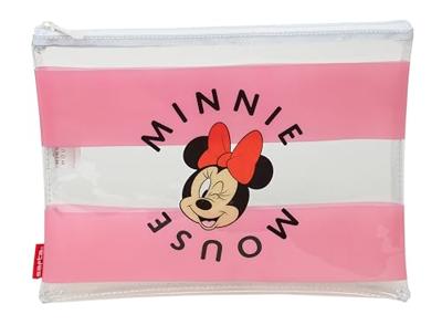 Waterbestendige tas Minnie Mouse Beach Roze Transparant