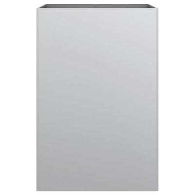 VidaXL Plantenbak 52x48x75 cm gegalvaniseerd staal zilverkleurig VidaXL Plantenbak 52x48x75 cm gegalvaniseerd staal zilverkleurig
