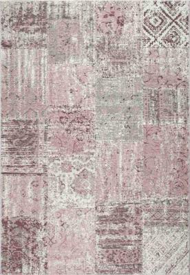 Vintage Vloerkleed Roze Grijs Presta 2926 Vintage Vloerkleed Roze Grijs Presta 2926