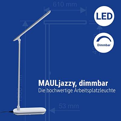 Bureaulamp maul jazzy met usb poort wit Bureaulamp maul jazzy met usb poort wit