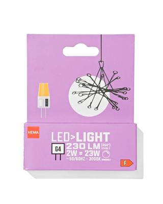 HEMA Led licht clear G4 2W 230lm dim